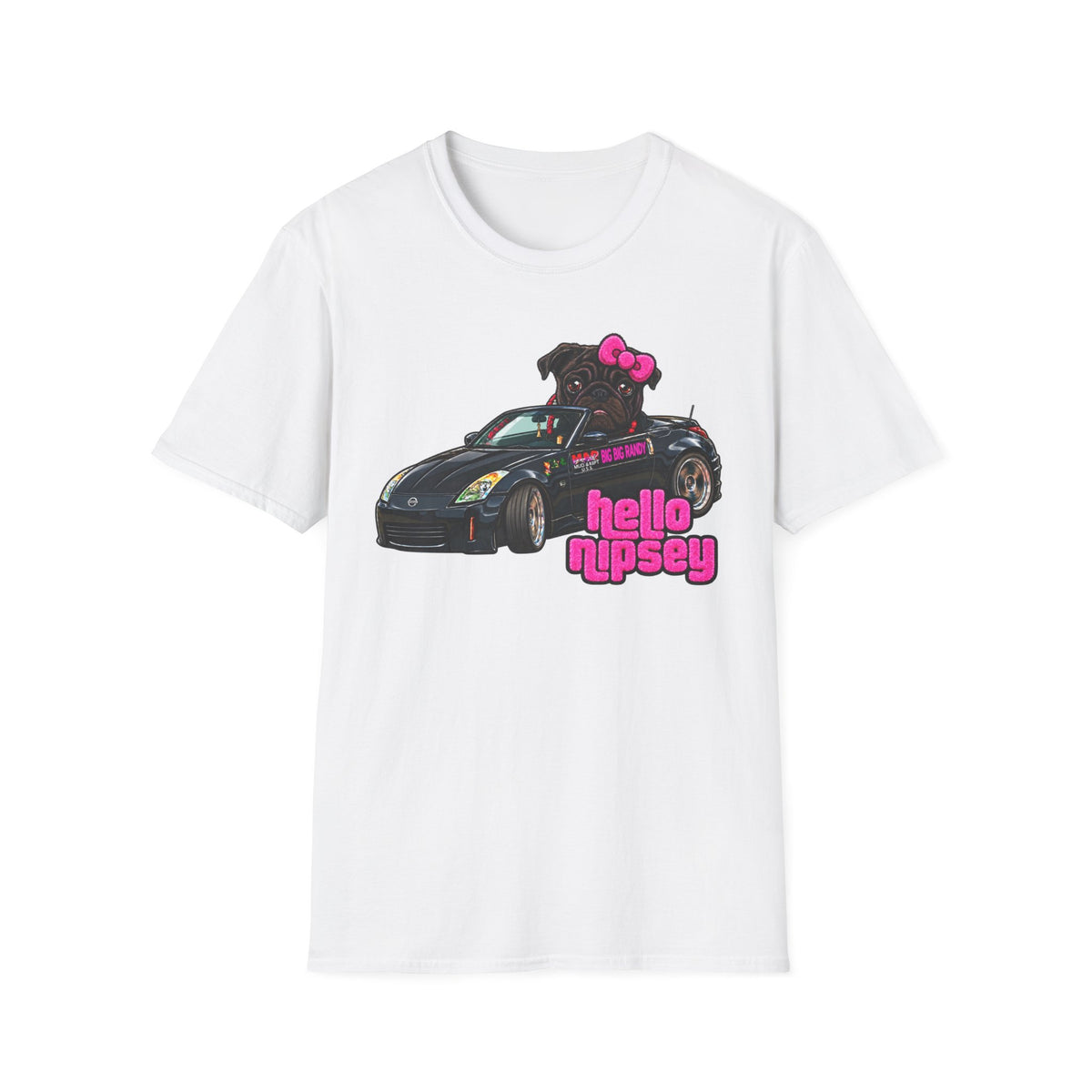 T-shirt Big Big Randy Hello Nipsey Front Only