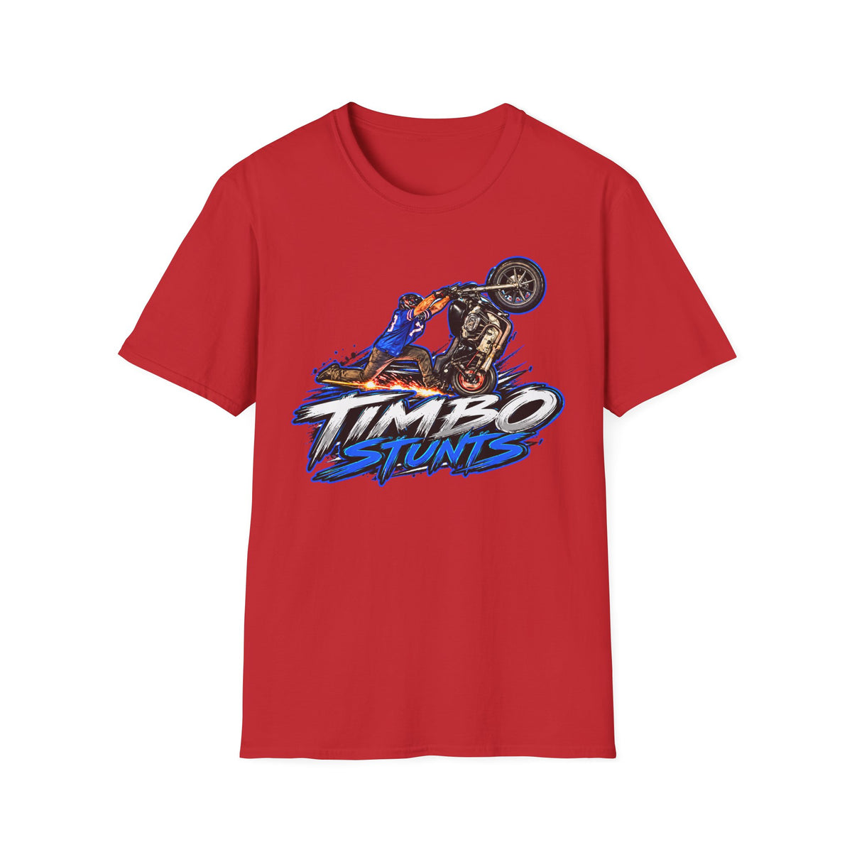 T-shirt TimboStunts Knee Scrape Front Only