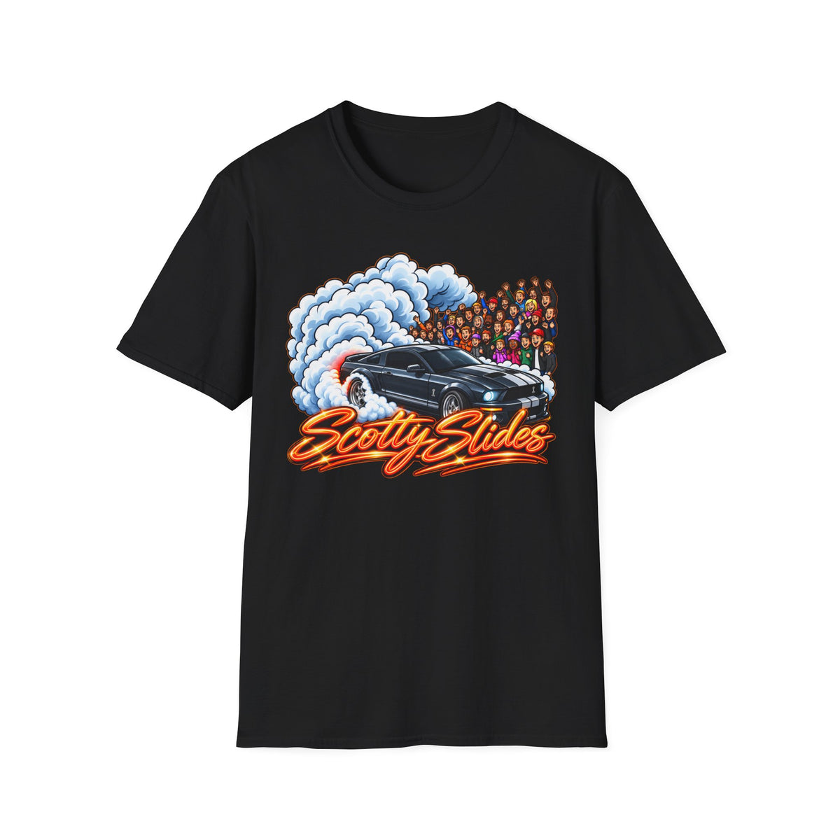 Unisex Softstyle T-Shirt Scotty Slides crowd