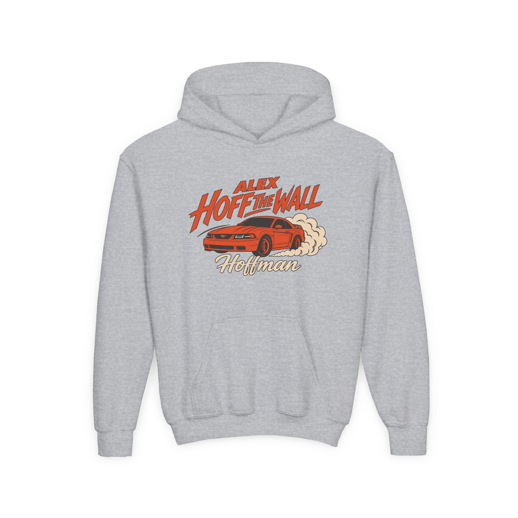 Youth Hoodie – 'Alex Hoff The Wall' Retro