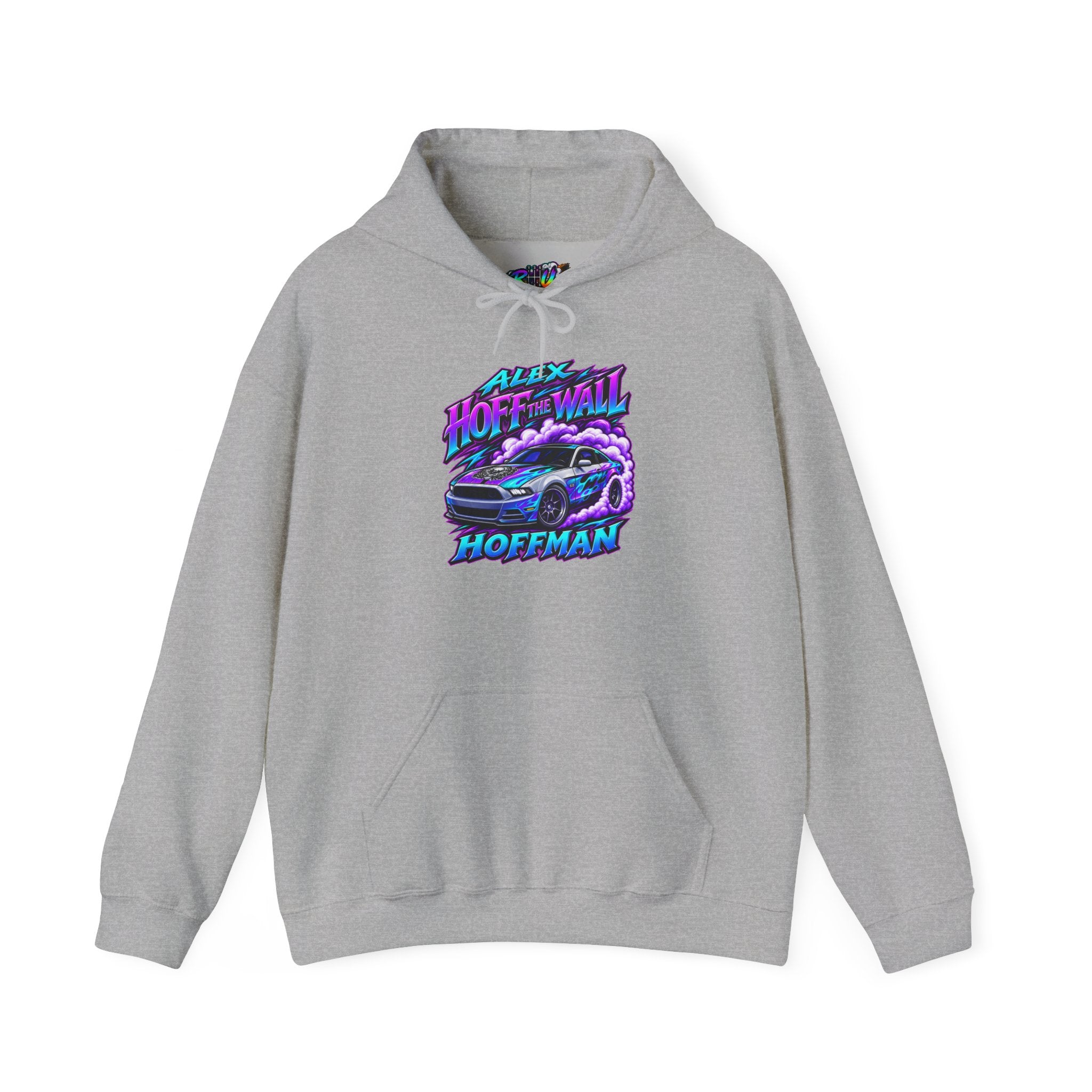 Racing Drift Hoodie —Alex Hoff The Wall Front