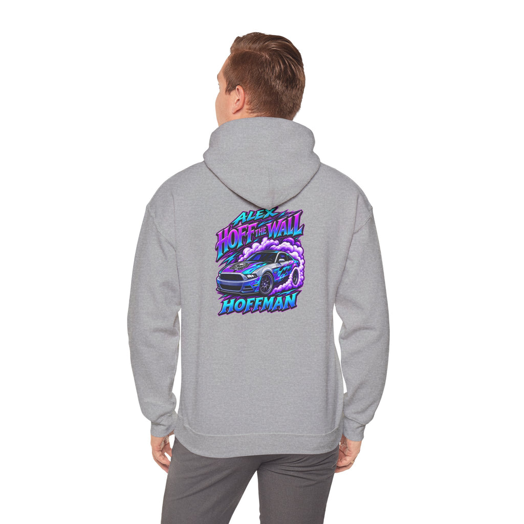Racing Drift Hoodie —Alex Hoff The Wall Back