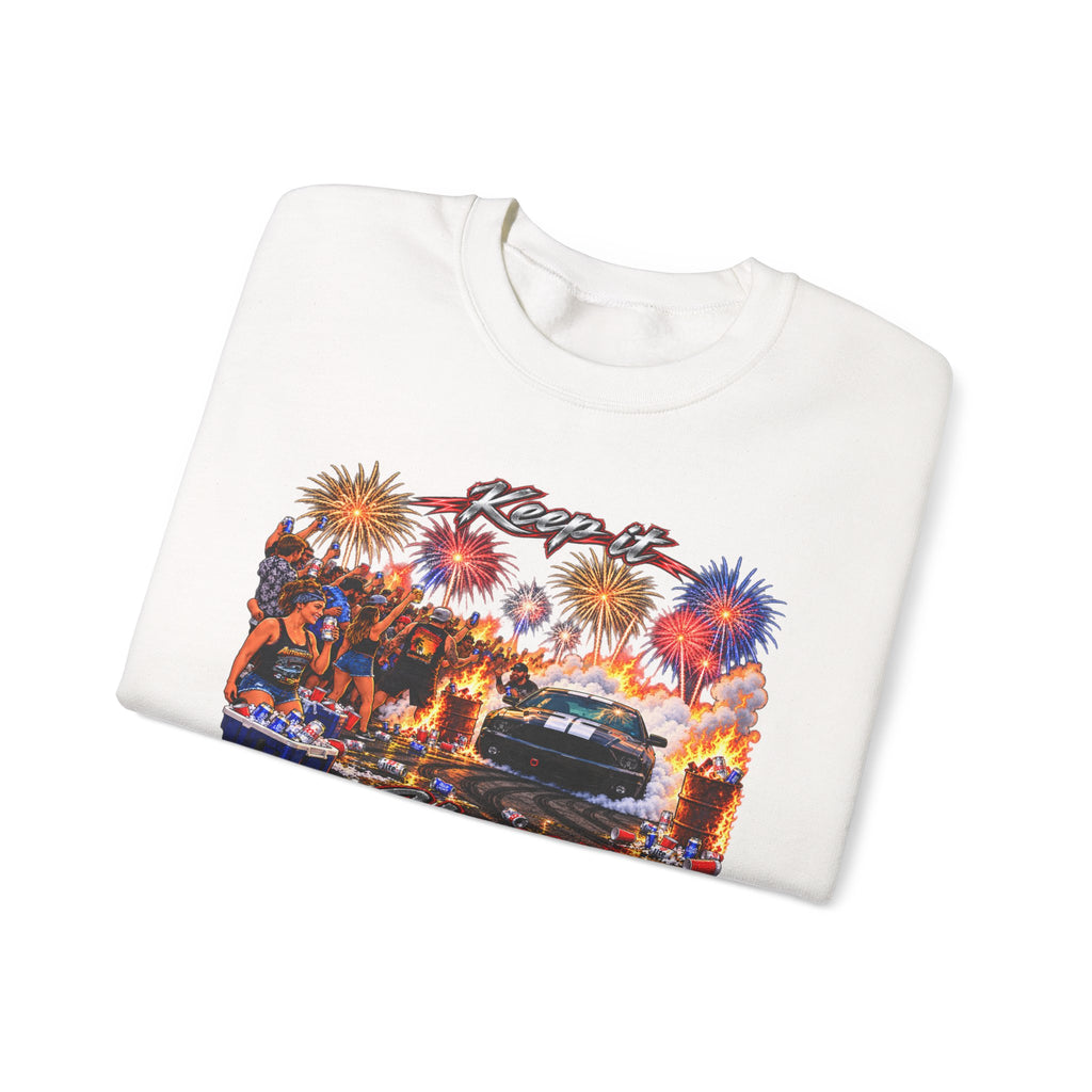 Unisex Heavy Blend Crewneck Sweatshirt Scotty Slides
