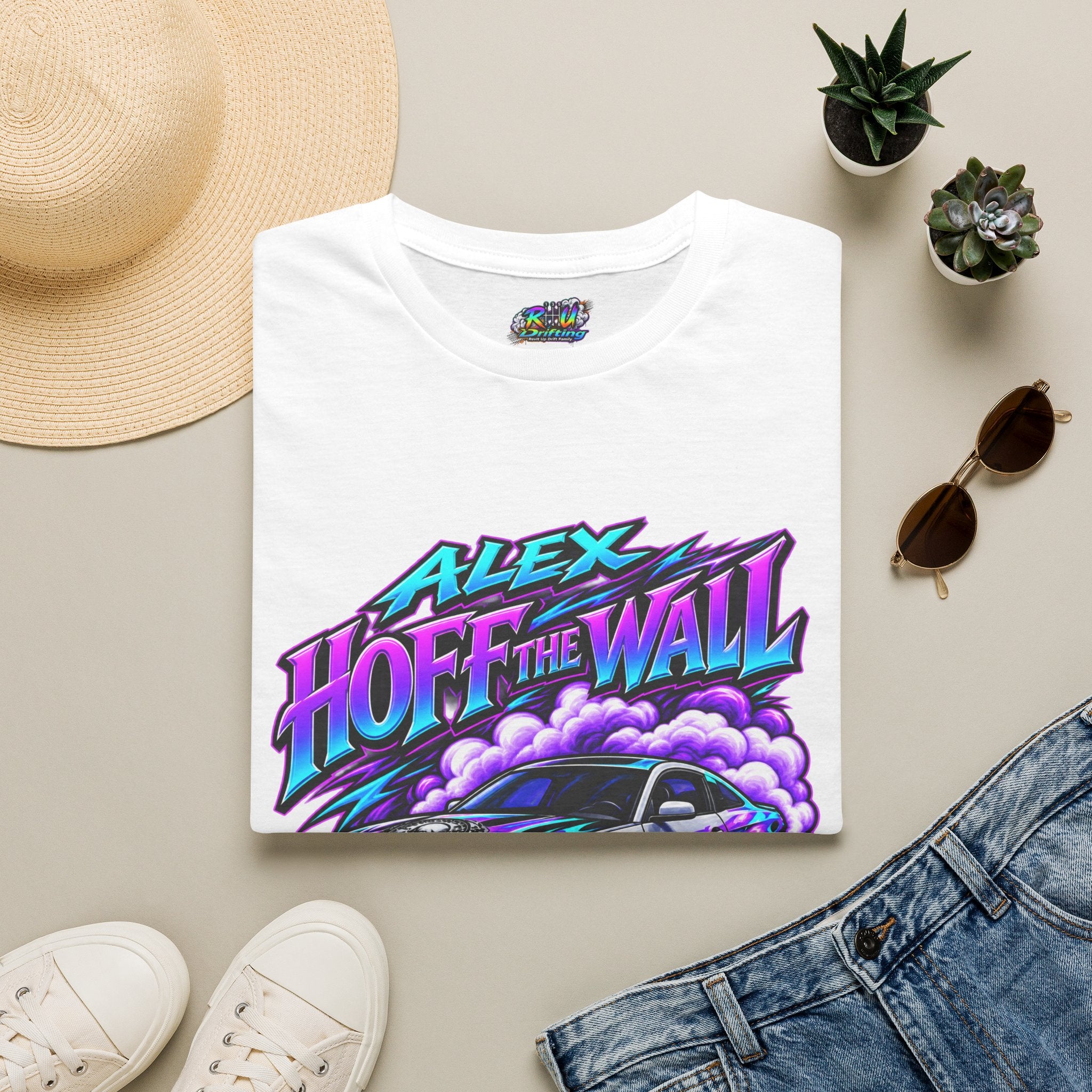 Hoff the Wall Tee — Front Print