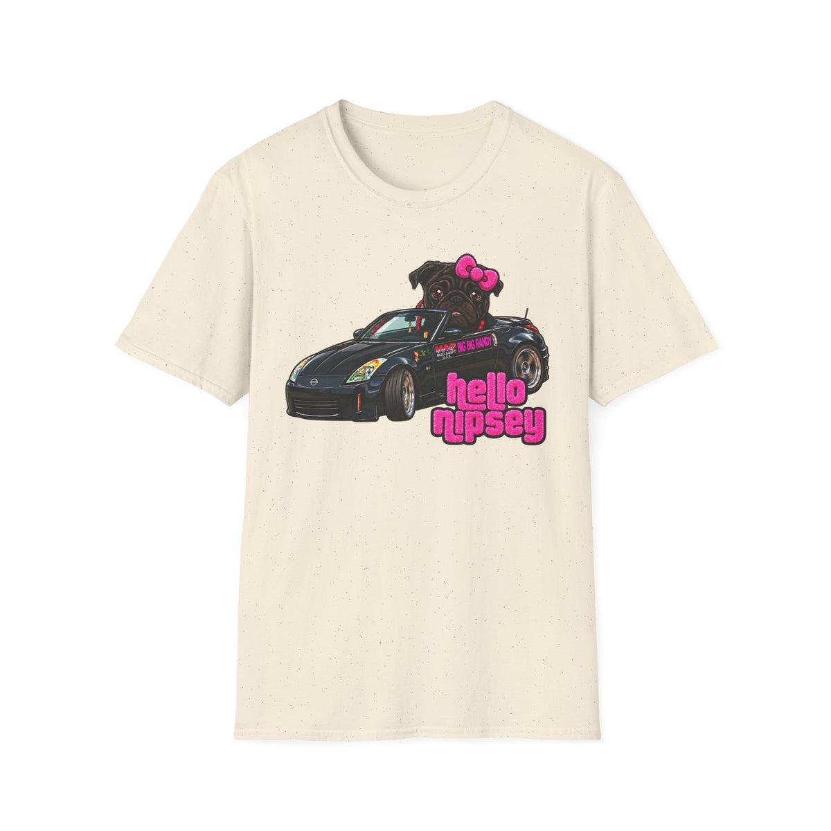T-shirt Big Big Randy Hello Nipsey Front Only