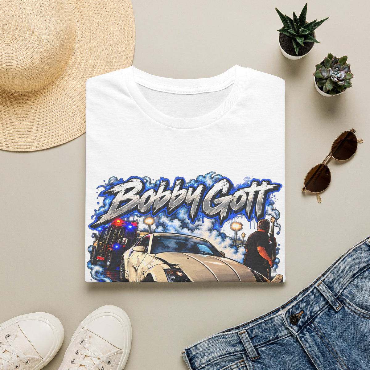 Unisex Softstyle T-Shirt Bobby Gott Wall