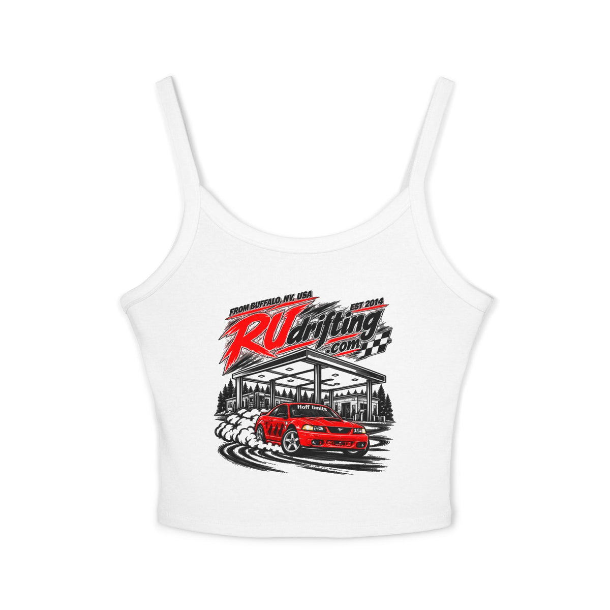 Women's Spaghetti Strap Tank Top Amara Hoff Limits