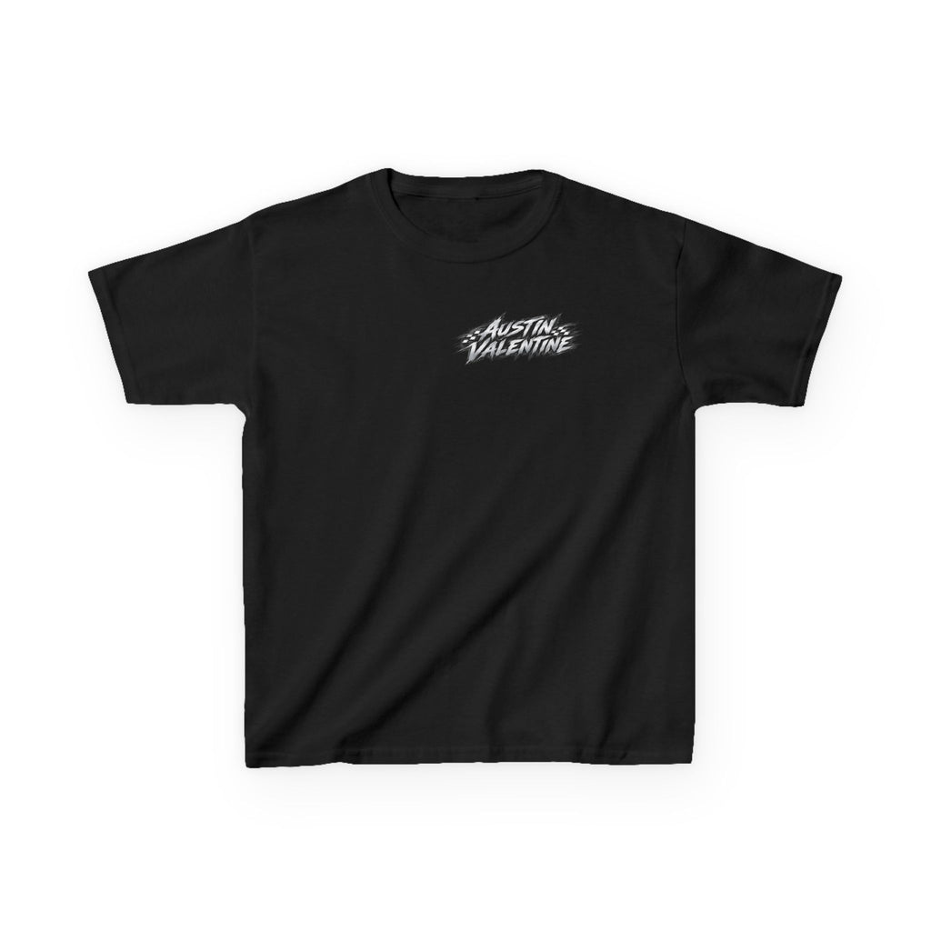 Kids Tee — Austin Valentine Front and Back