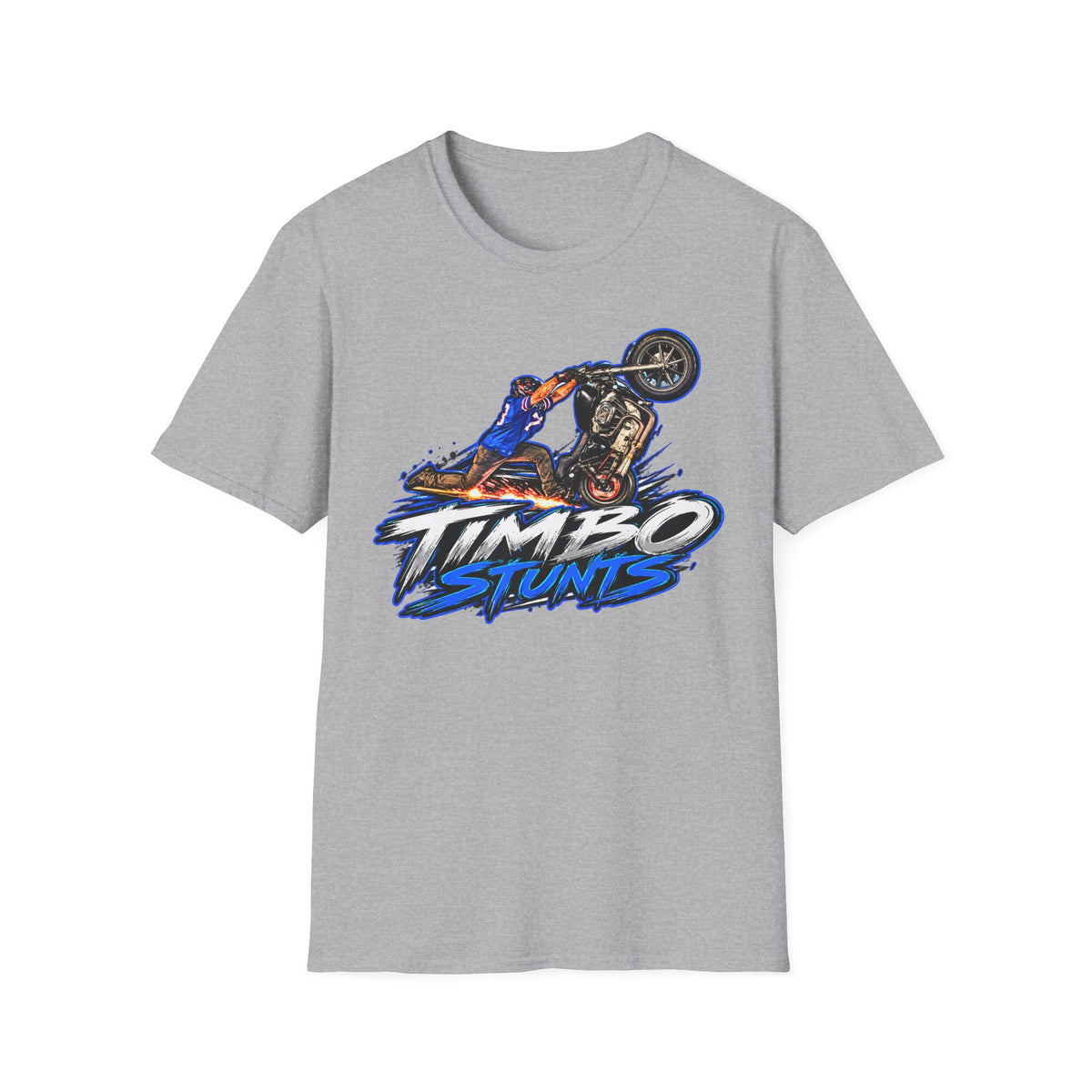 T-shirt TimboStunts Knee Scrape Front Only