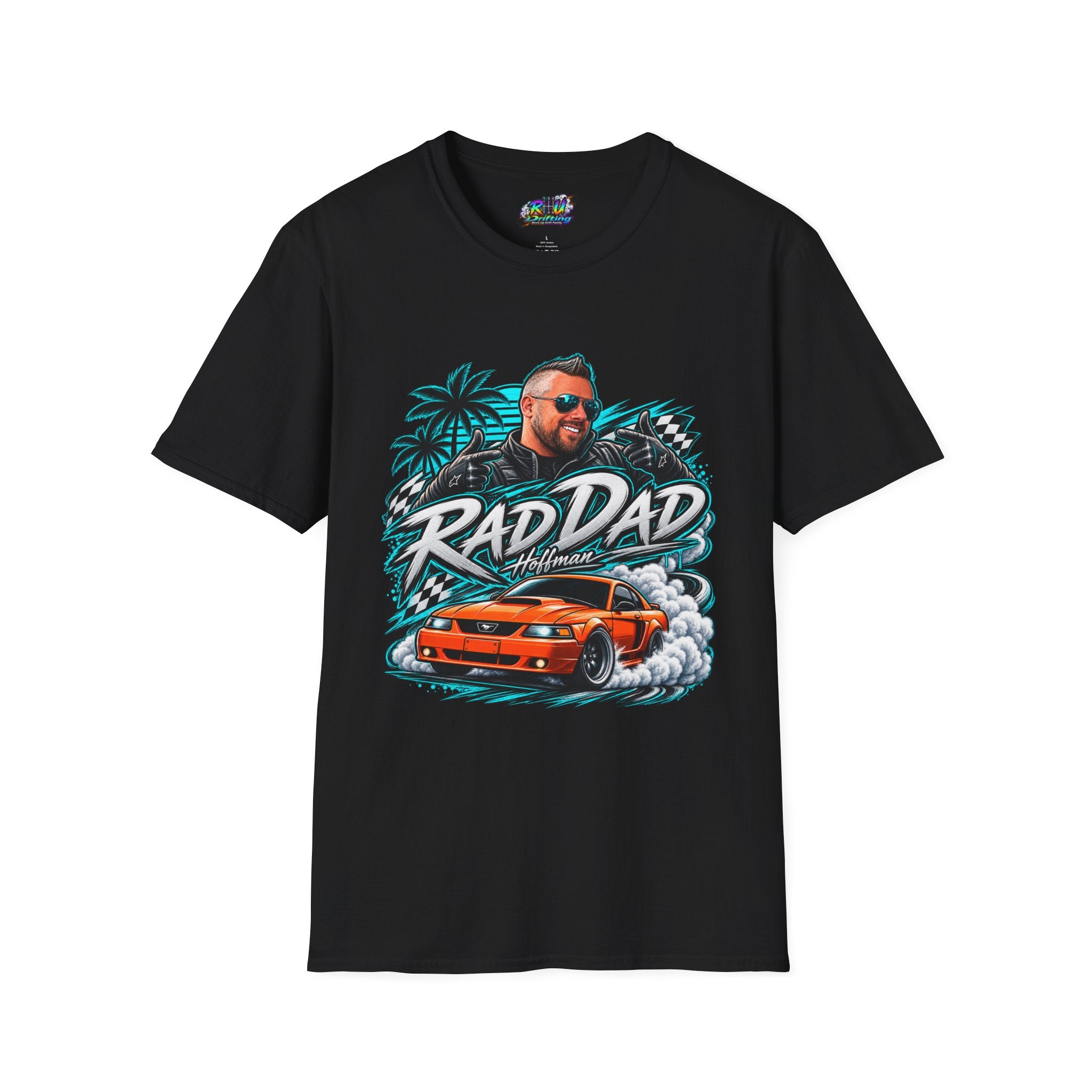 Unisex Softstyle T-Shirt Rad Dad Hoffman