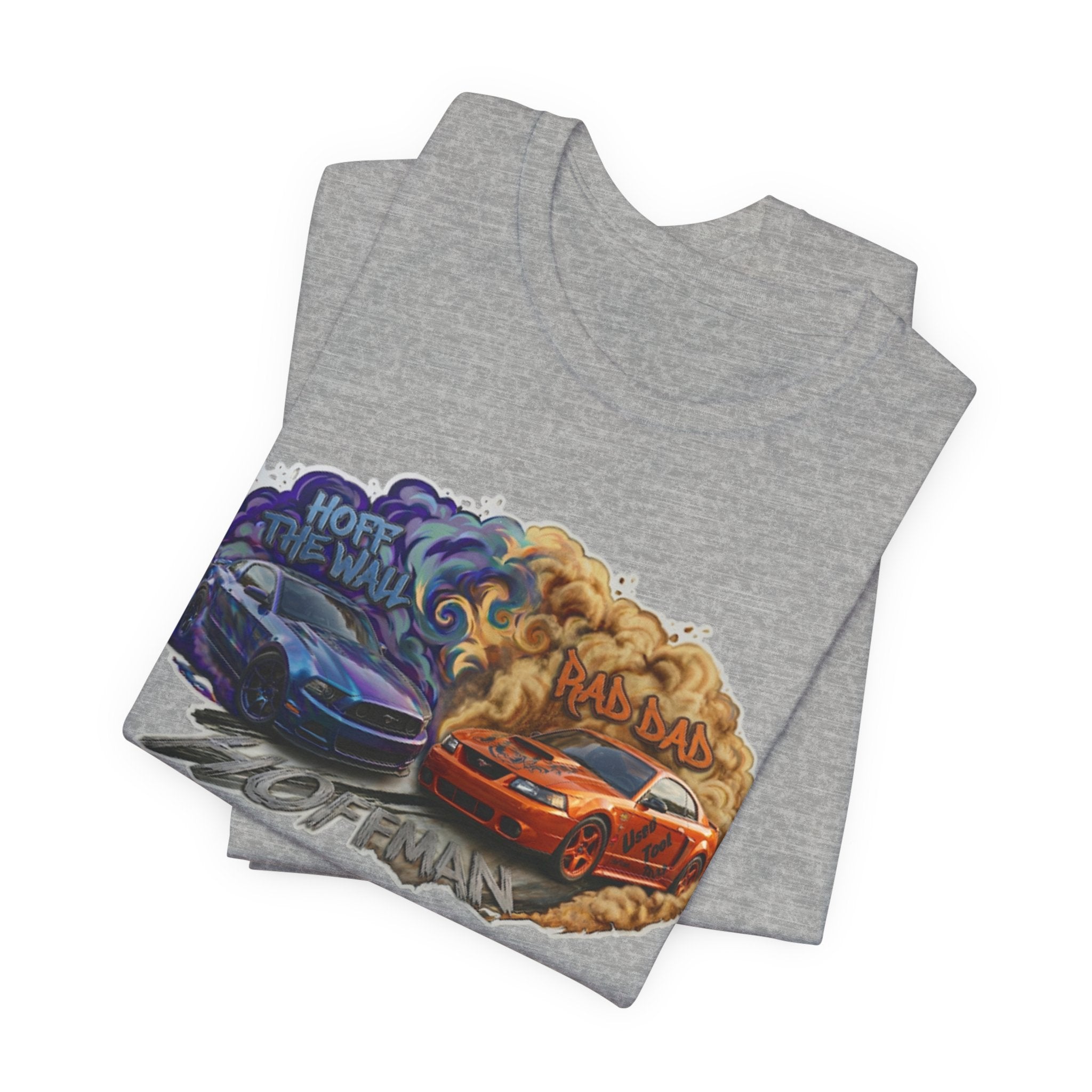 Racing Clash Tee — Night vs Day Muscle Car Graphic Shirt