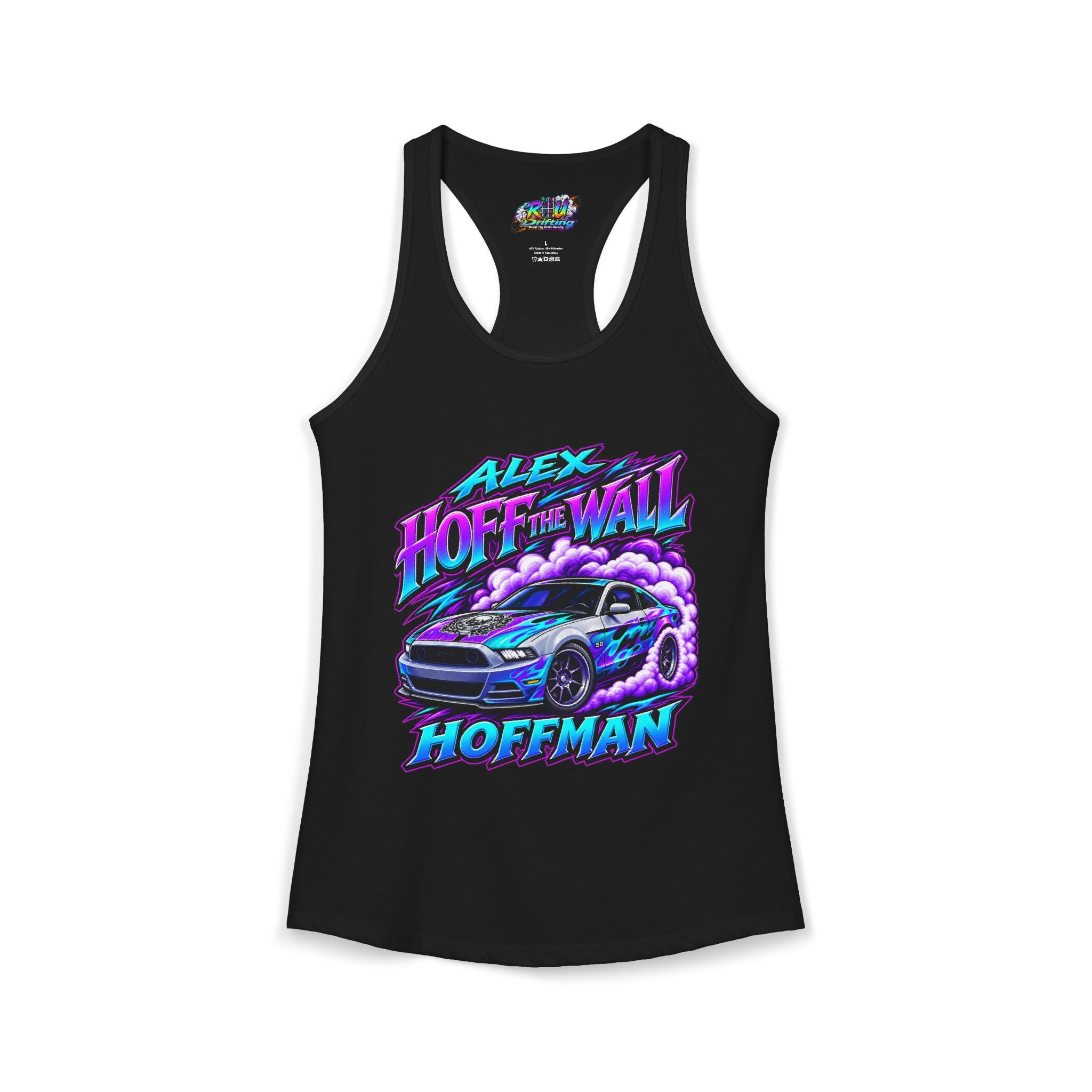 Women's Ideal Racerback Tank-Alex Hoff The Wall