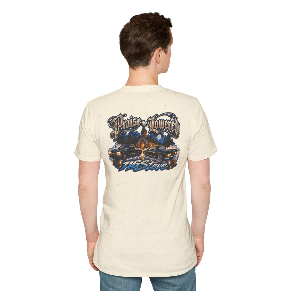 Unisex Softstyle 716 Steve BACK PRINT