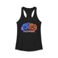 Women's Ideal Racerback Tank-Adam & Alex Smoke