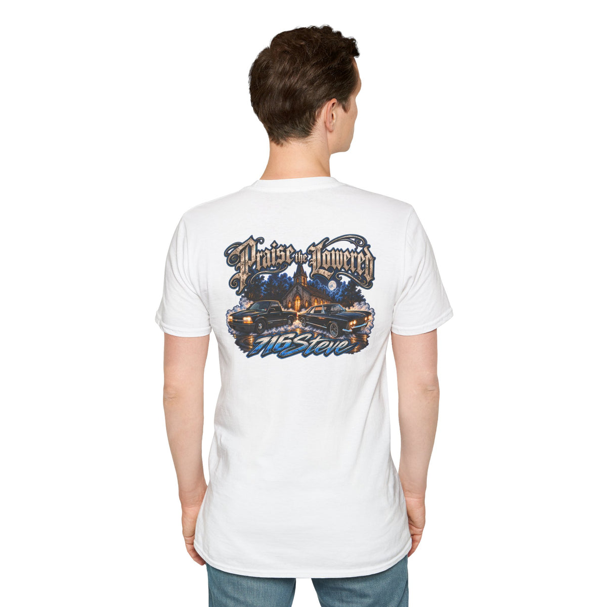 Unisex Softstyle 716 Steve BACK PRINT