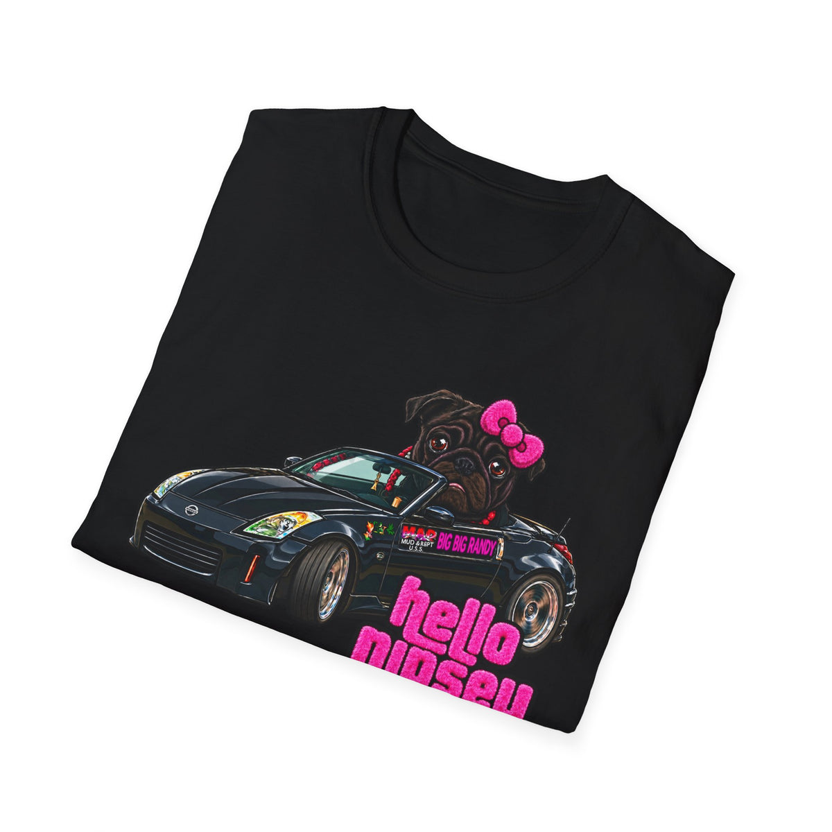 T-shirt Big Big Randy Hello Nipsey Front Only