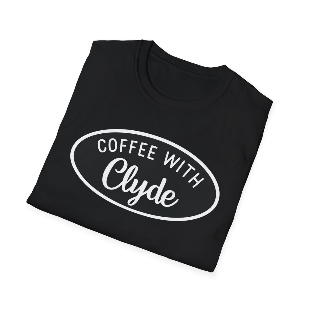 T-shirt Coffee with Clyde Front Only