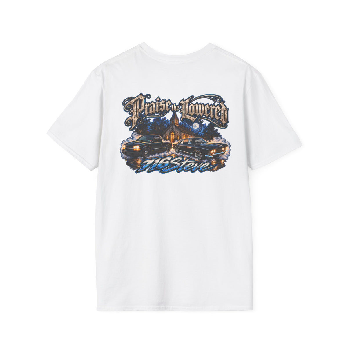 Unisex Softstyle 716 Steve BACK PRINT