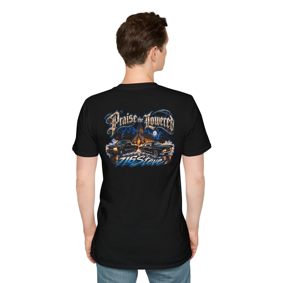 Unisex Softstyle 716 Steve BACK PRINT