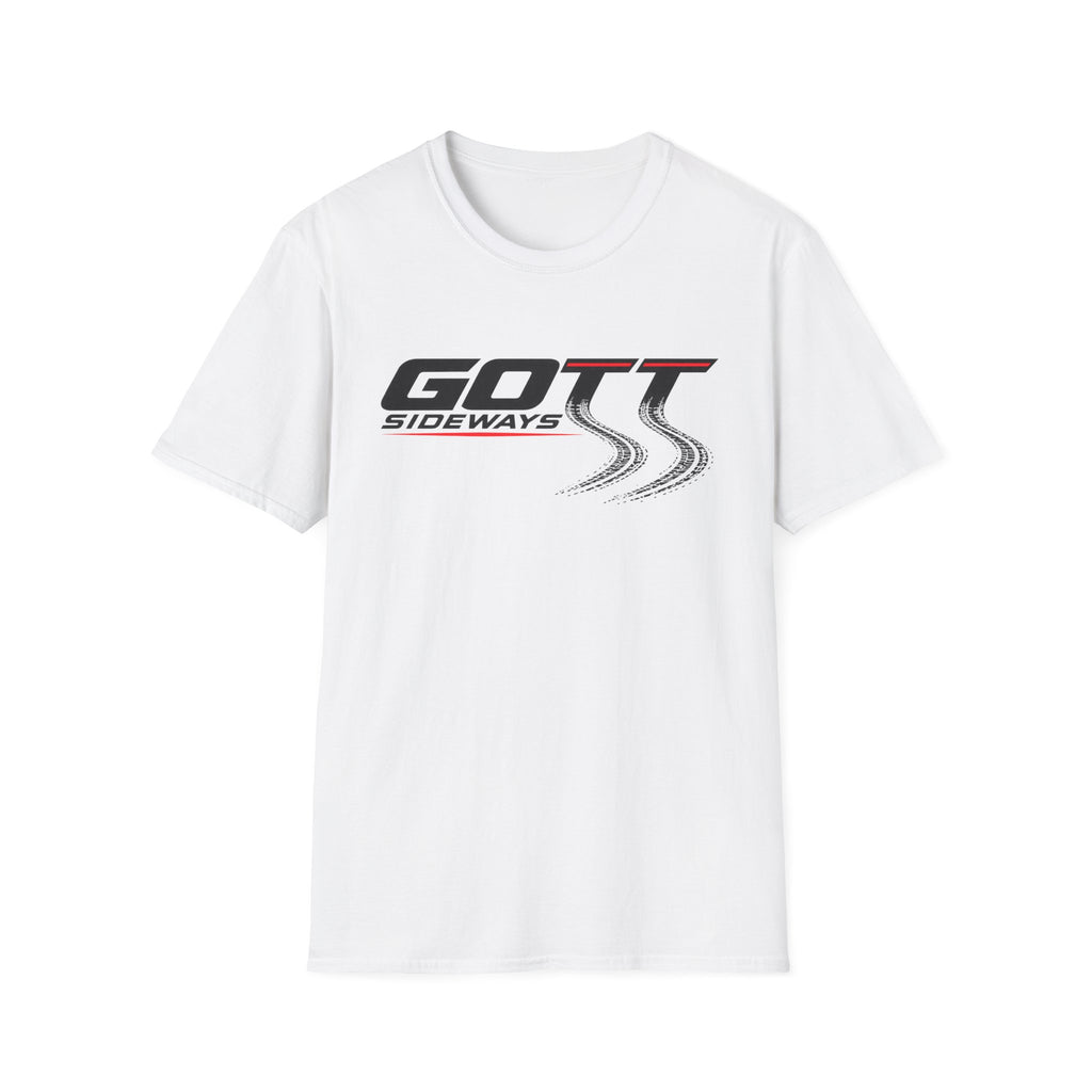T-shirt Gott Sideways Burnout Logo Front Only White