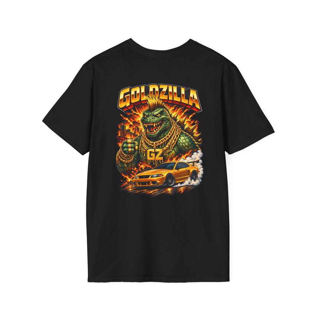 T-shirt Vanstrom GoldZilla Front & Back