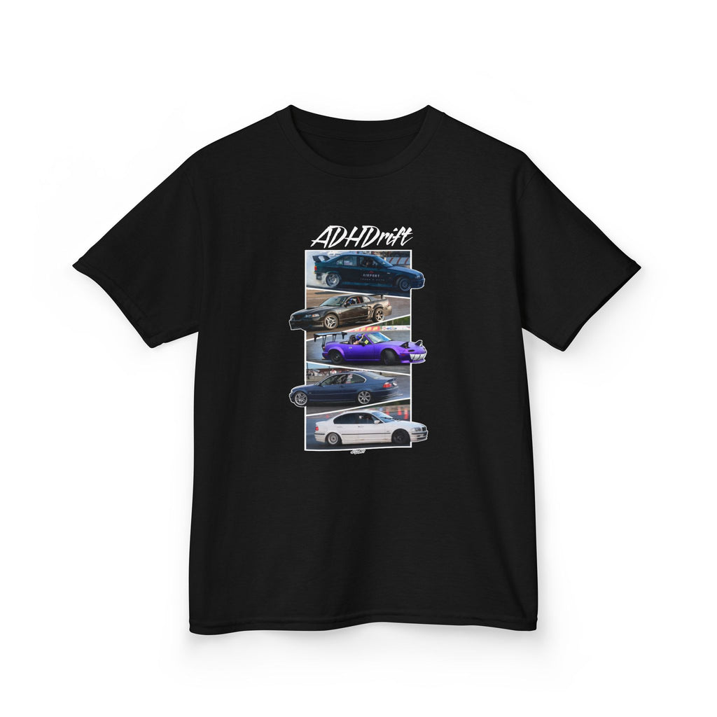 Kids Tee — ADHDrift Cars Front Only