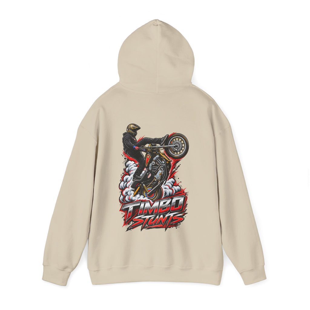 Hooded Sweatshirt TimboStunts Podium Front & Back