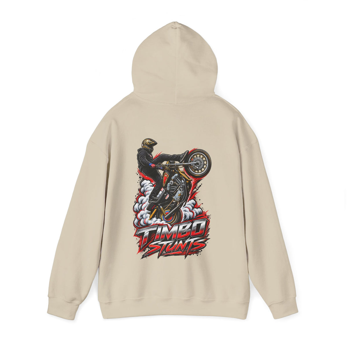 Hooded Sweatshirt TimboStunts Podium Front & Back