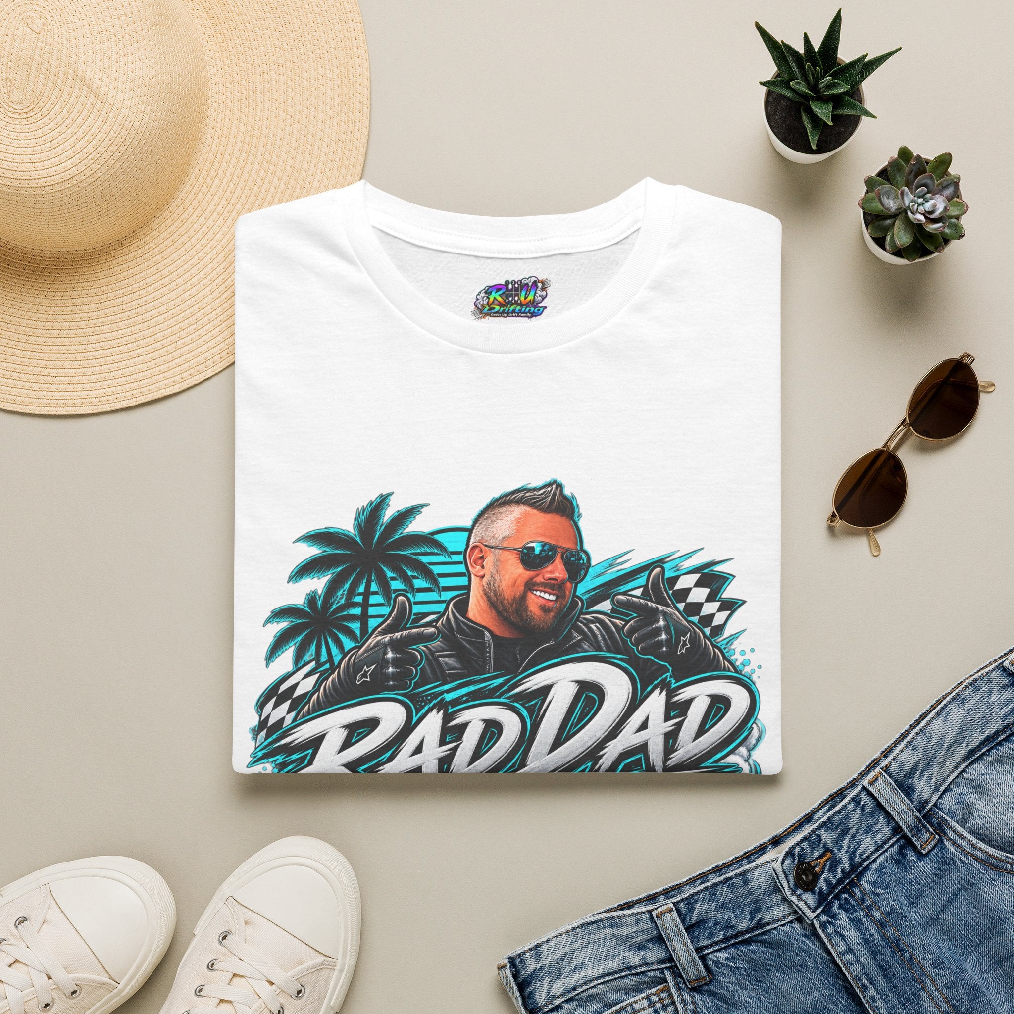 Unisex Softstyle T-Shirt Rad Dad Hoffman