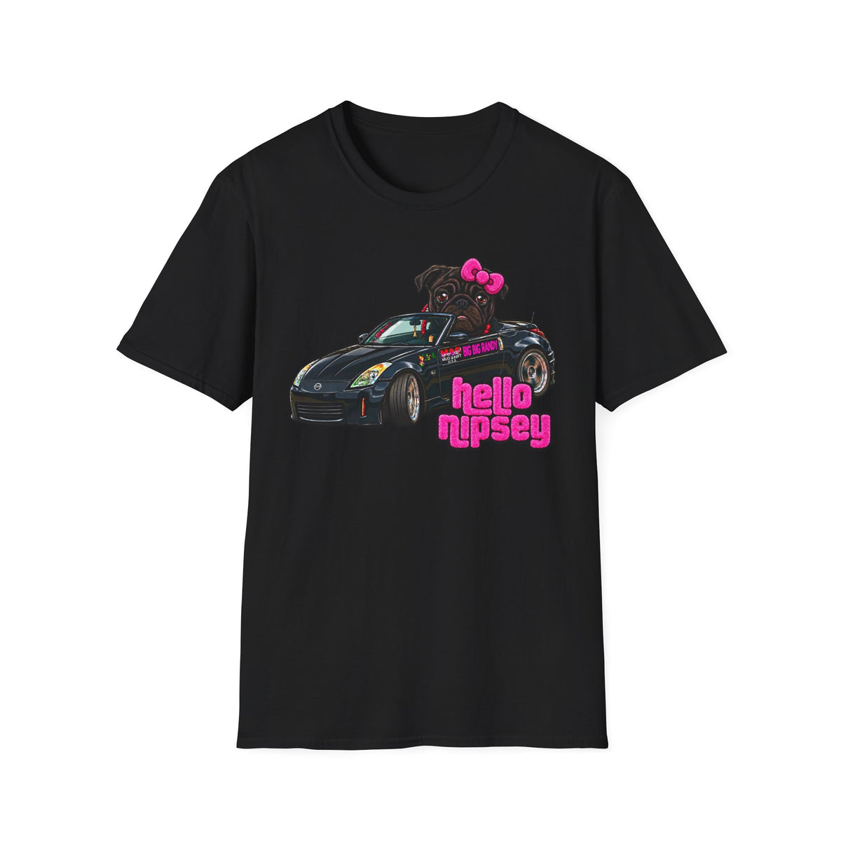 T-shirt Big Big Randy Hello Nipsey Front Only