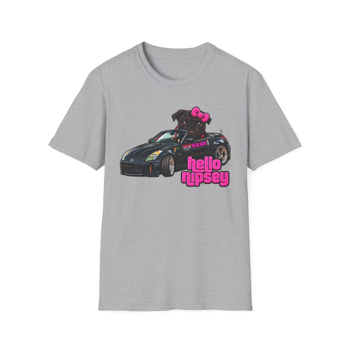 T-shirt Big Big Randy Hello Nipsey Front Only