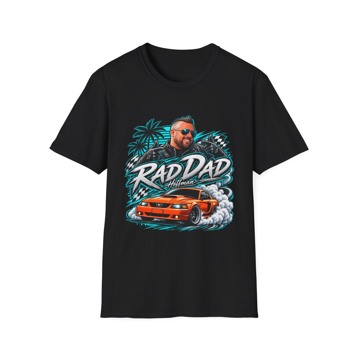 Unisex Softstyle T-Shirt Rad Dad Hoffman