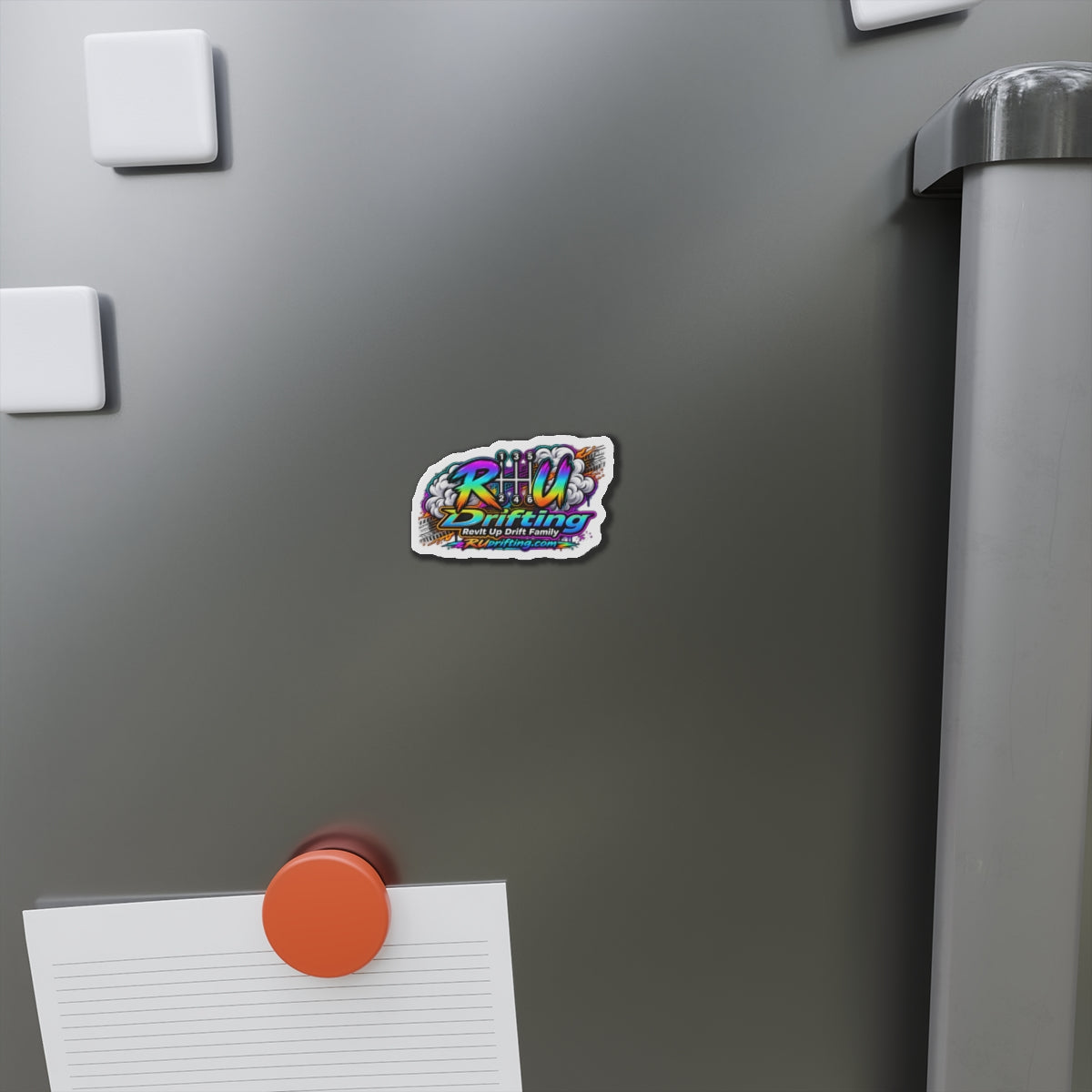 Drifting Crew Die-Cut Magnet — RUDrifting.com
