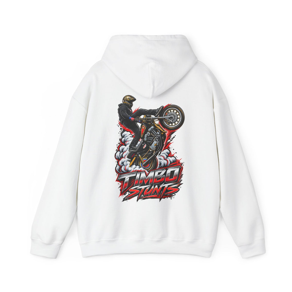 Hooded Sweatshirt TimboStunts Podium Front & Back