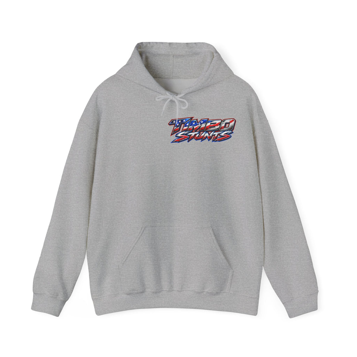 Hooded Sweatshirt TimboStunts Table Jump Front & Back