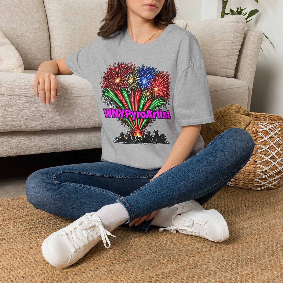 Unisex Softstyle T-Shirt WNYPyroArtist PyroPaul