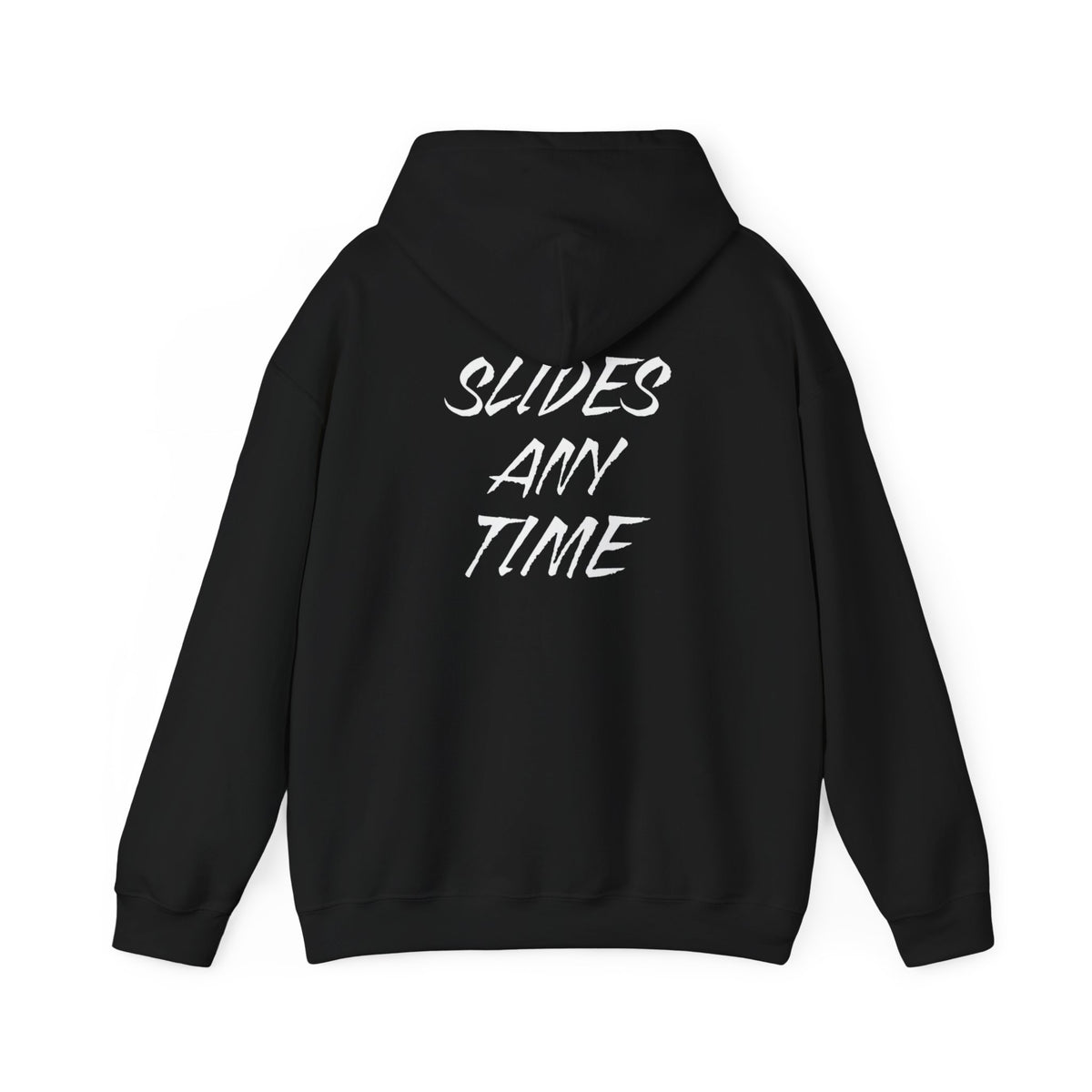 Heavy Blend™ Hooded Sweatshirt ADHDrift Slides Anytime Front & Back