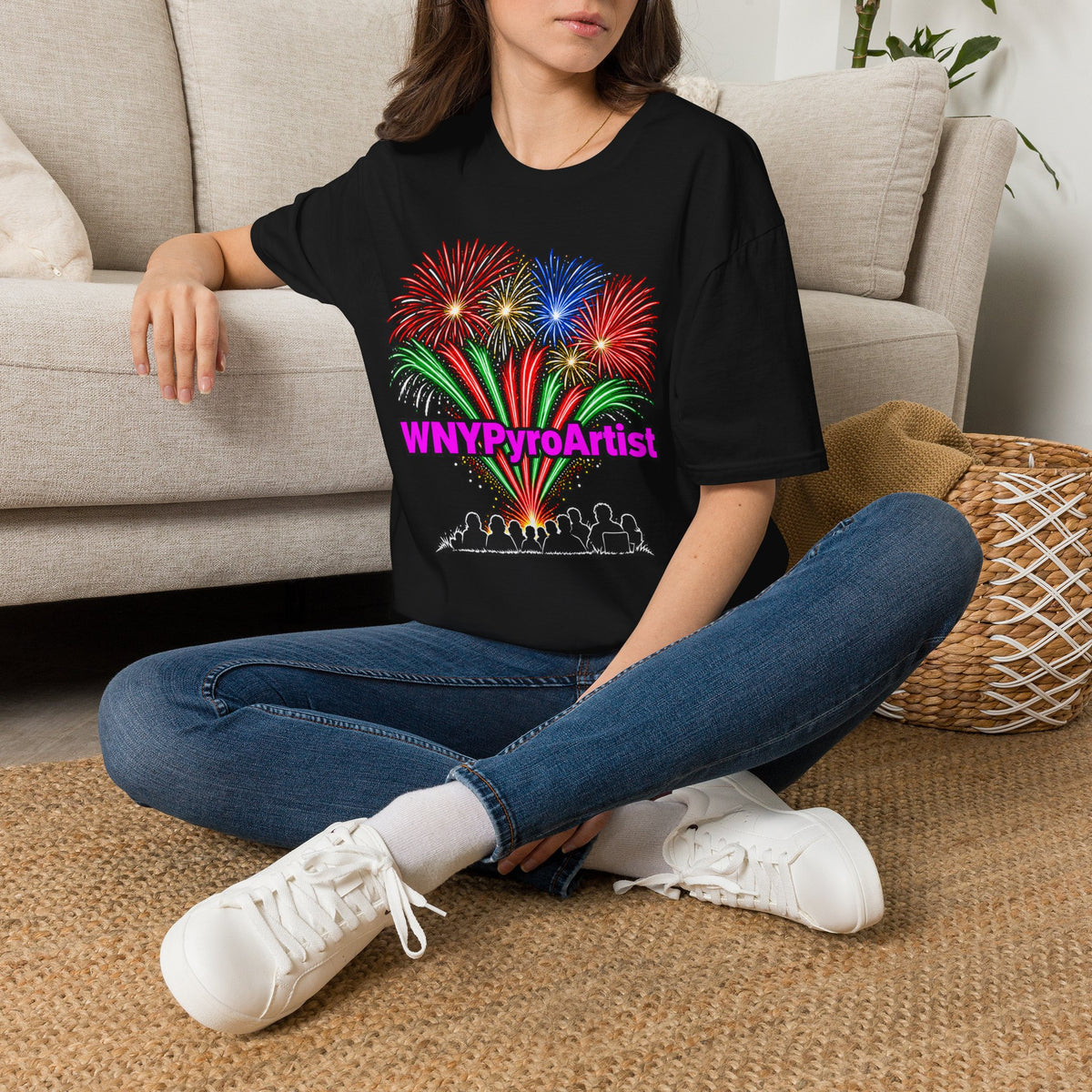 Unisex Softstyle T-Shirt WNYPyroArtist PyroPaul