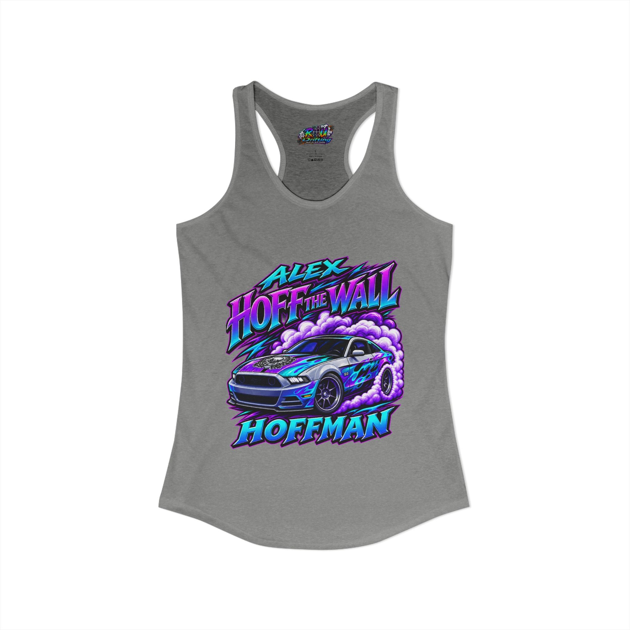 Women's Ideal Racerback Tank-Alex Hoff The Wall
