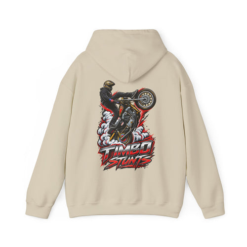 Hooded Sweatshirt TimboStunts Podium Front & Back