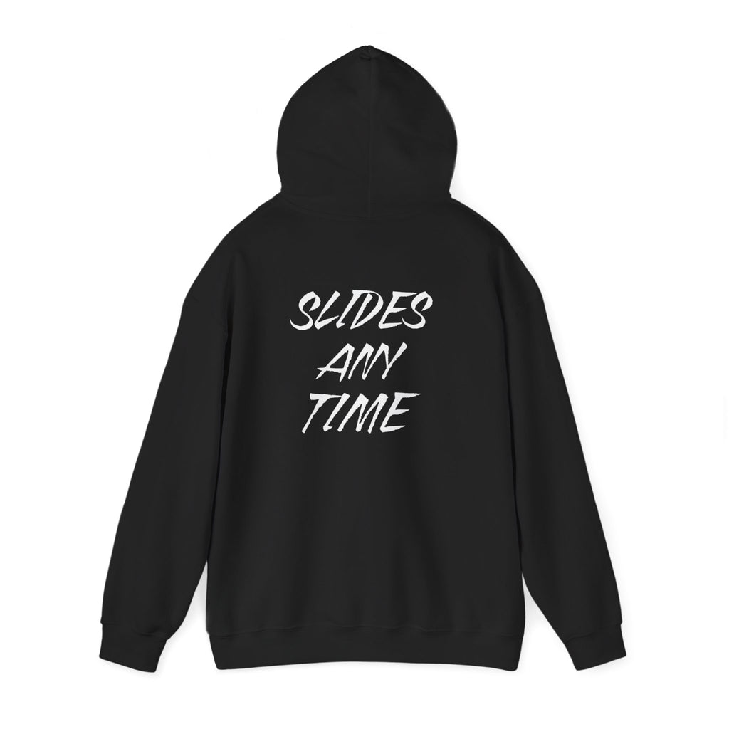 Heavy Blend™ Hooded Sweatshirt ADHDrift Slides Anytime Front & Back