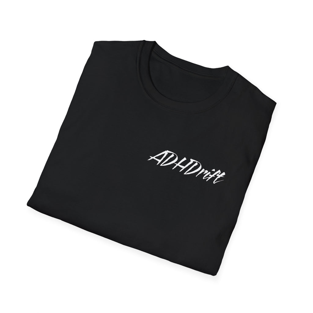 T-Shirt ADHDrift Slides Anytime Front & Back