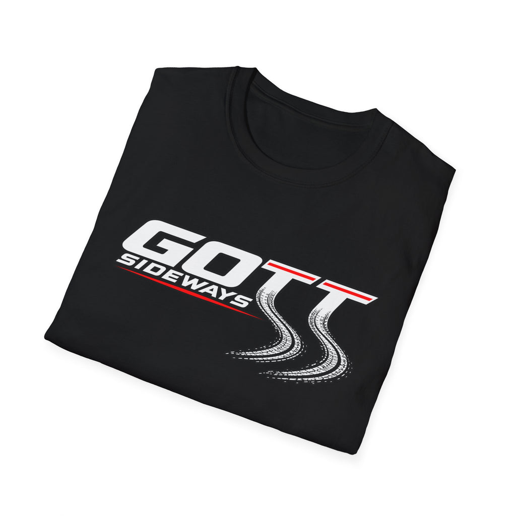 T-shirt Gott Sideways Burnout Logo Front Only Black