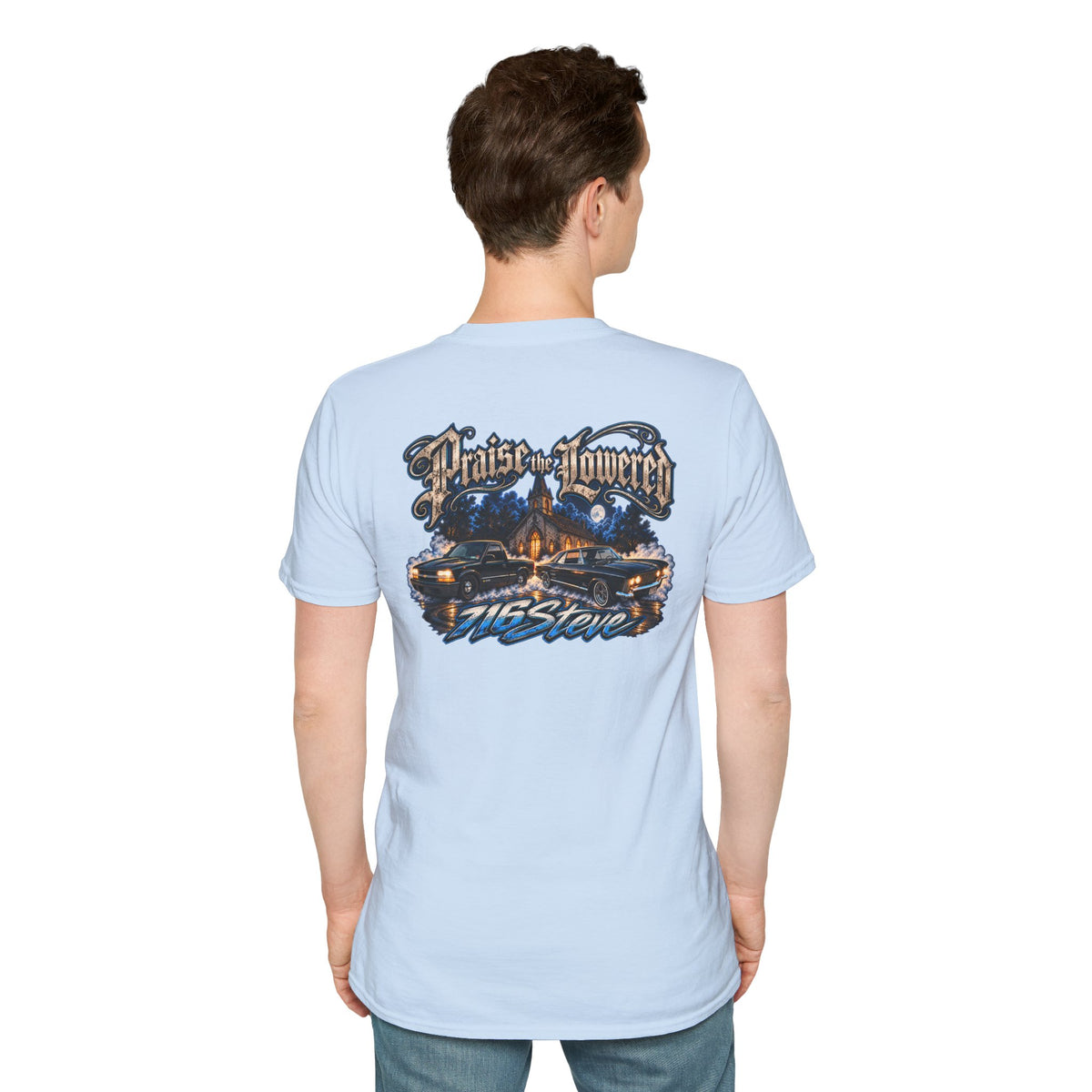Unisex Softstyle 716 Steve BACK PRINT