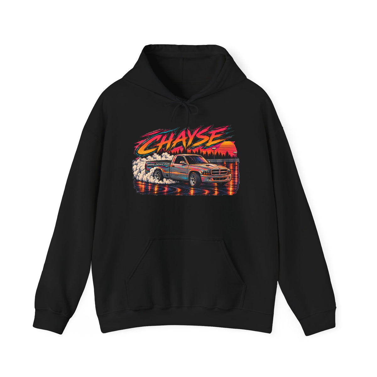 Unisex Heavy Blend Hooded Sweatshirt Chayse Sunset Drift