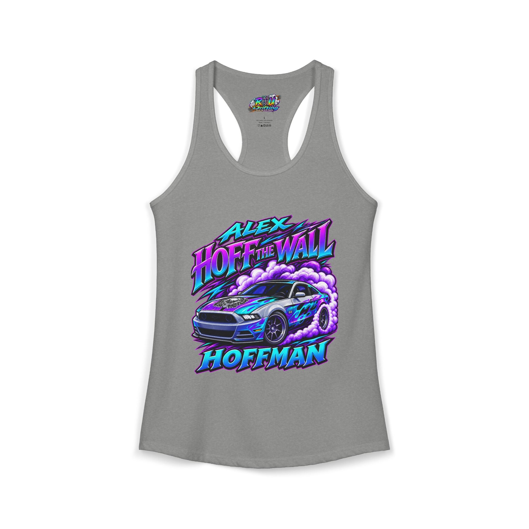 Women's Ideal Racerback Tank-Alex Hoff The Wall