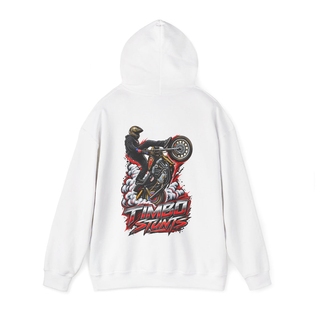 Hooded Sweatshirt TimboStunts Podium Front & Back