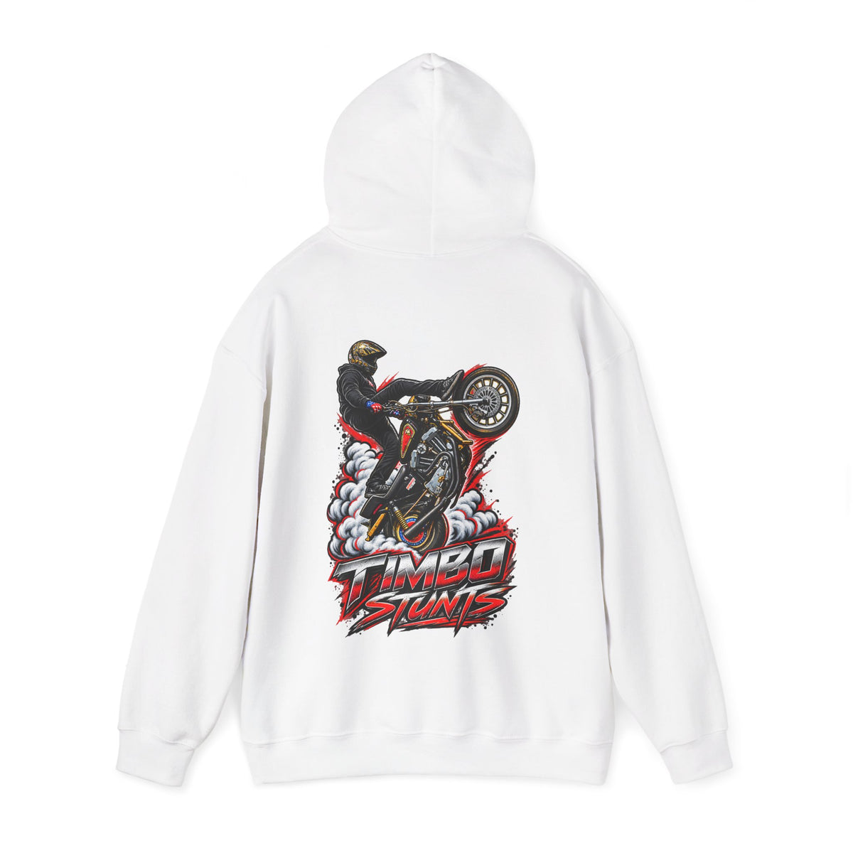 Hooded Sweatshirt TimboStunts Podium Front & Back