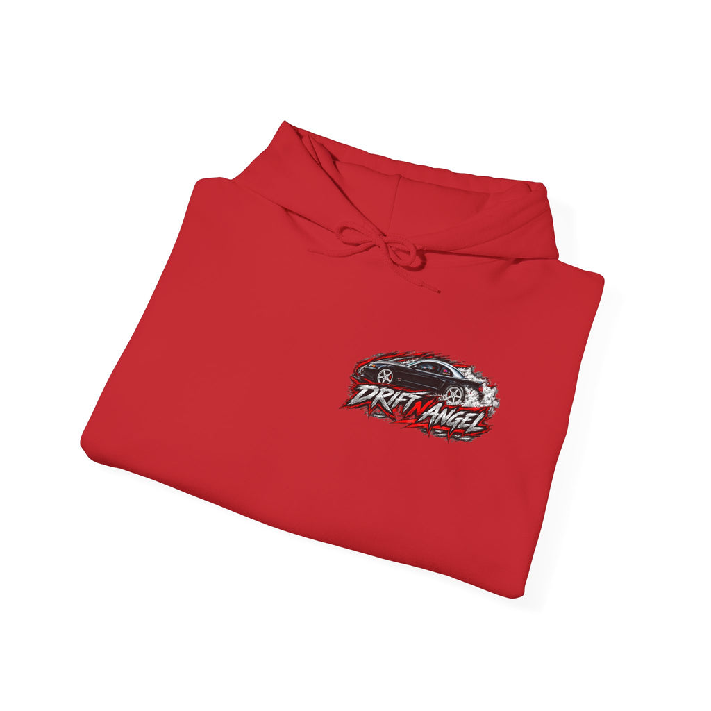 Heavy Blend™ Hooded Sweatshirt Drift N Angel Front & Back