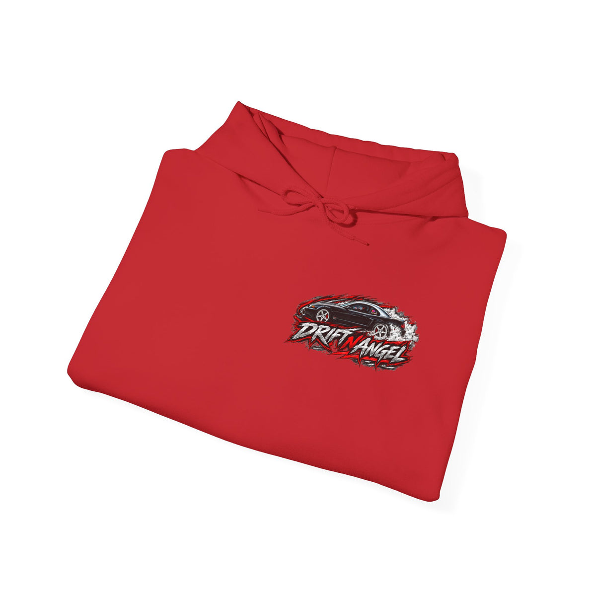 Heavy Blend™ Hooded Sweatshirt Drift N Angel Front & Back